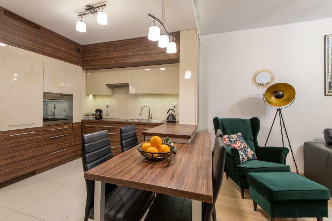 Mateyko Tarasy Appartement Krakau Buitenkant foto